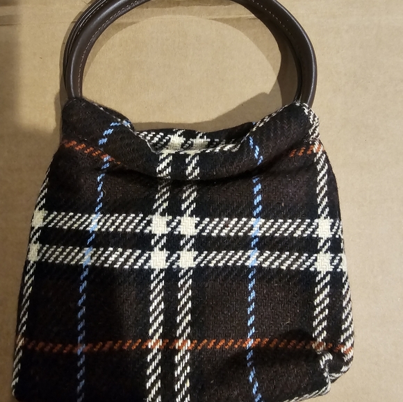 BURBERRY'S Tweed House Check Mini Bag - Picture 2 of 3
